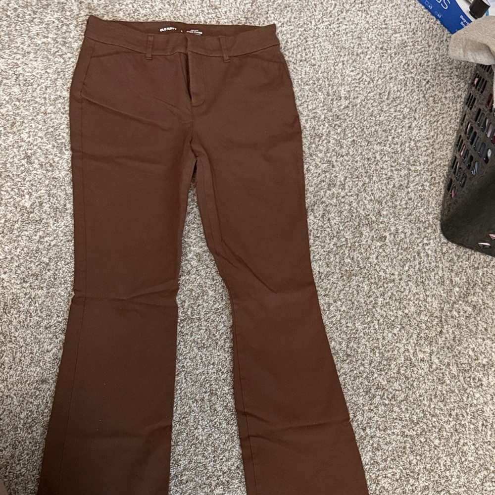 Old Navy Women's Brown Flare Jeans